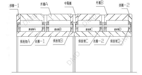 LR系列轴承,LFR系列轴承,ZKLN系列轴承,ZKLF系列轴承,双列角接触球轴承